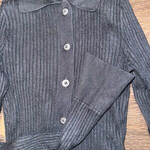 Abercrombie & Fitch Knit Button-Up Polo